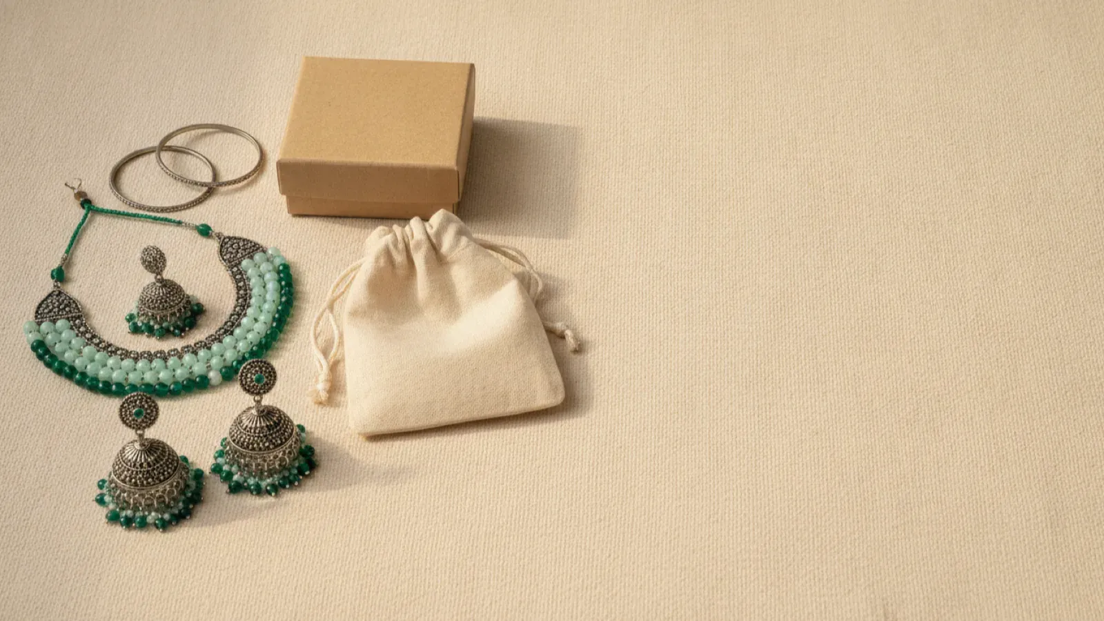 Artificial jewellery business kaise shuru kare ghar se: 2026 ka cost, sourcing aur margin